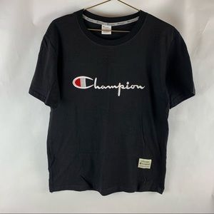 Champion Men’s Size L Black Tee